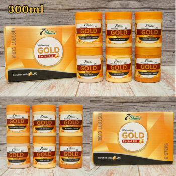 7 Shine Gold Facial Kit | 300ml Medium | Instant Glow