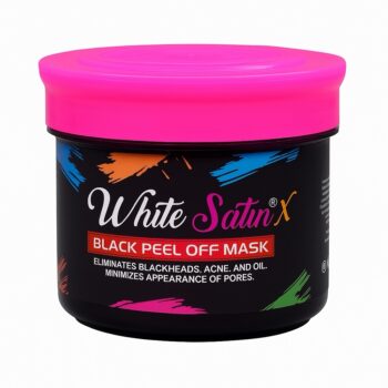 White Satin X Black Peel-Off Mask | Removes Blackheads & Whiteheads