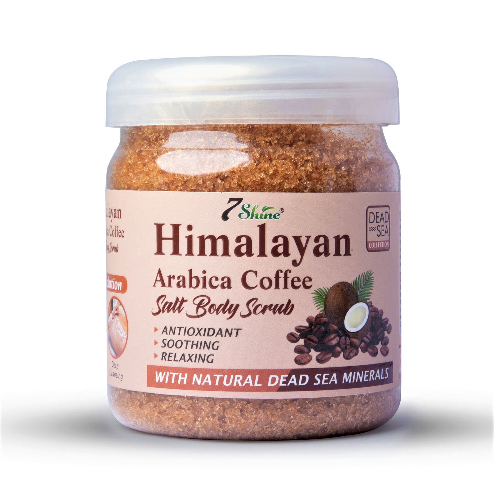 Arabica Coffee Salt Scrub – 500 grams