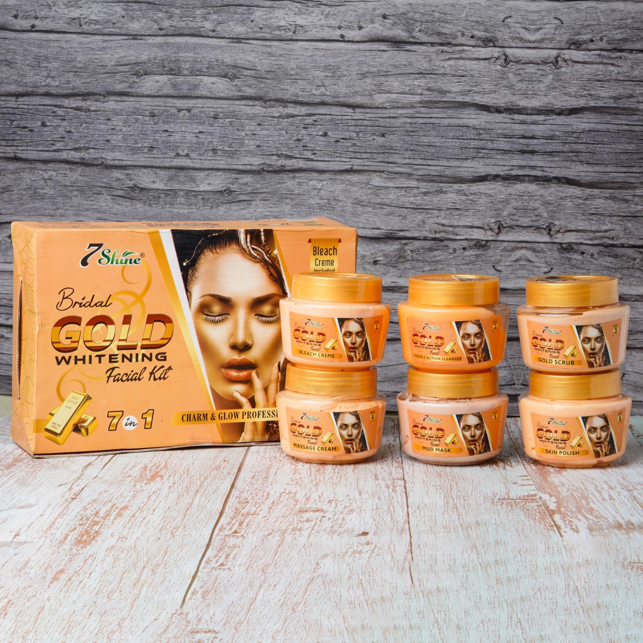 Bridal Gold Facial Kit with Bleach Crème