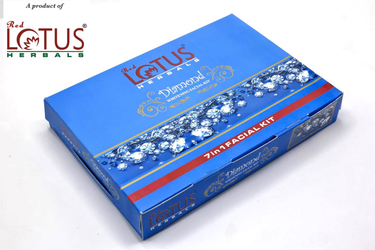 Red Lotus Diamond Facial Kit 7-in-1 Luxury