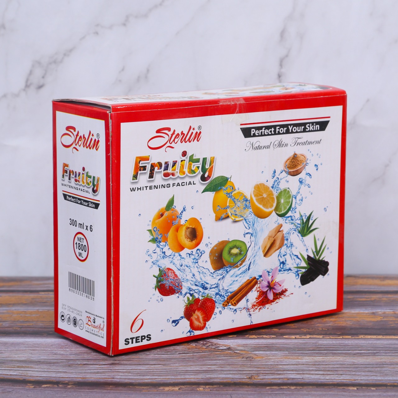 Sterlin Fruity Facial Kit | Black Peel Mask included