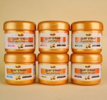 Kojic 24K Gold Facial Kit | Salon Size | Whitening | 300ml