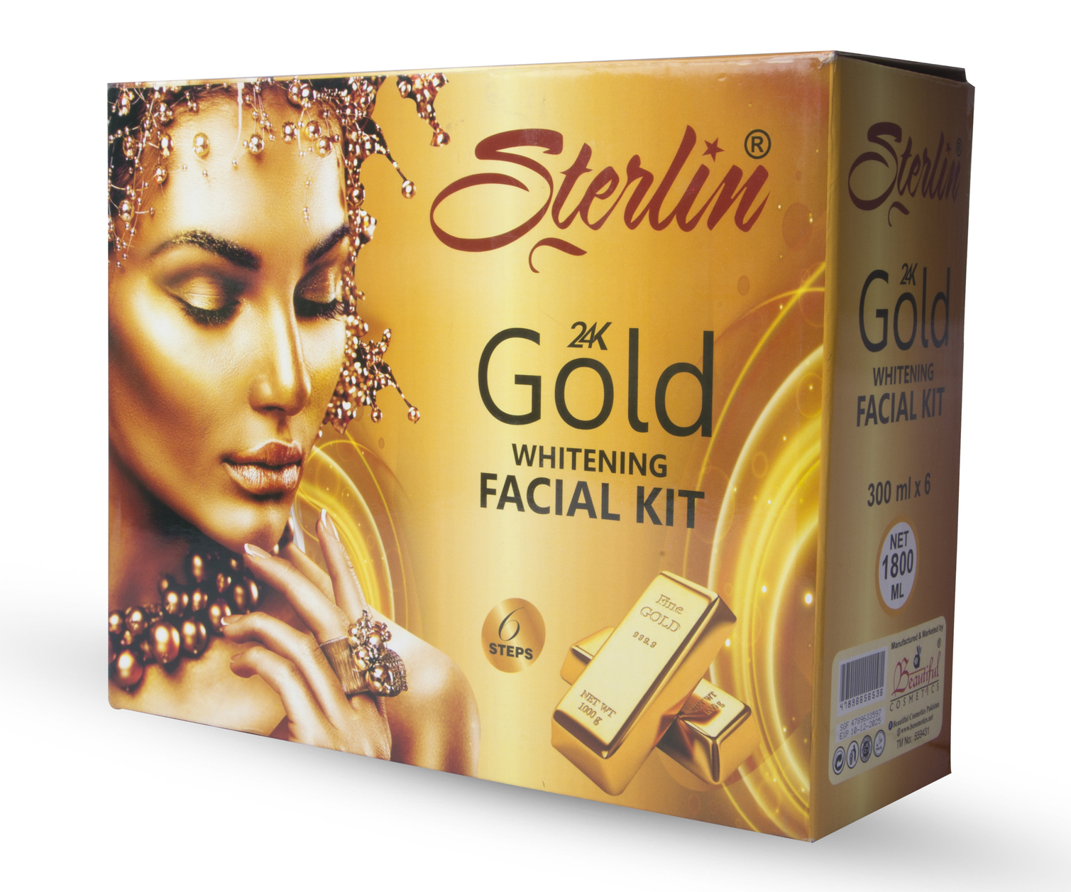 Sterlin 24k Gold Facial Kit