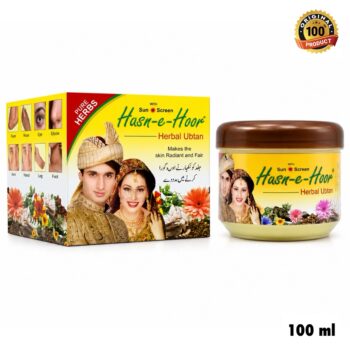 Husn e Hoor Herbal Ubtan Cream | with free Soap