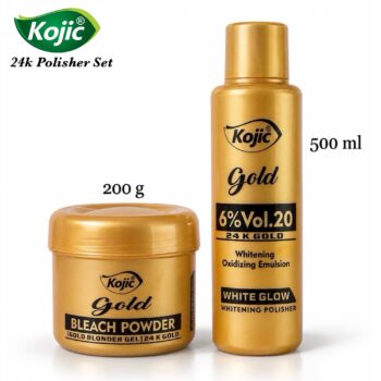 Kojic Gold Skin Polish Set - Vol 20, Blonder Gel (Large)