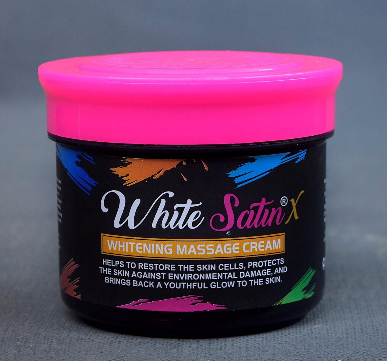 White Satin X Whitening Massage Cream