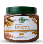 Sandalwood Face & Body Scrub (300ml)