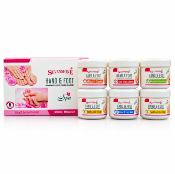 Sevenshine Hand & Foot Manicure Pedicure Spa Kit (6x100ml)