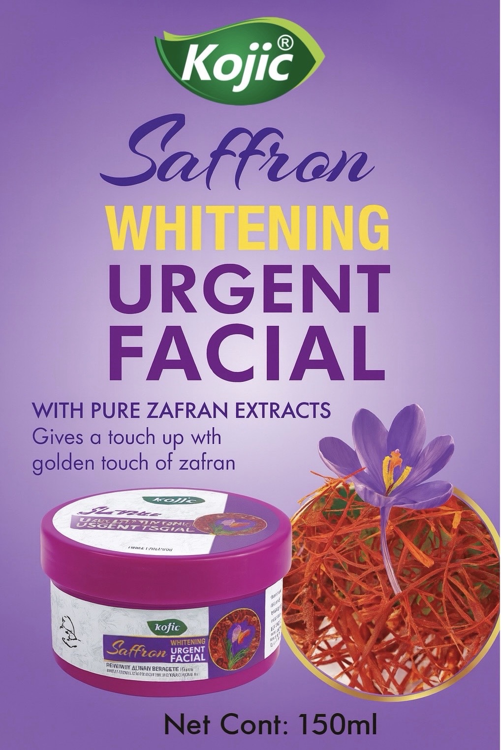 Saffron urgent poster