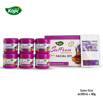 Kojic Saffron Facial Kit Large | Salon Size | with pure Zafran extracts